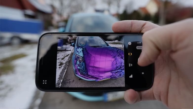 Imagen de Escáner 3D económico: iPhone 15 Pro