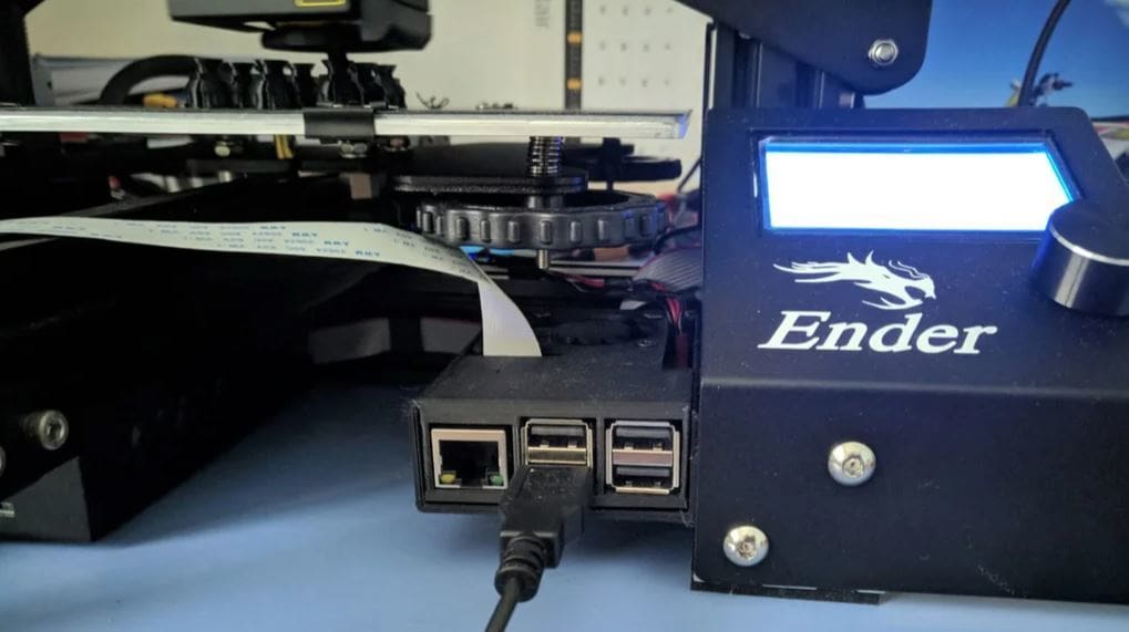 OctoPrint can be run on an SBC like a Raspberry Pi