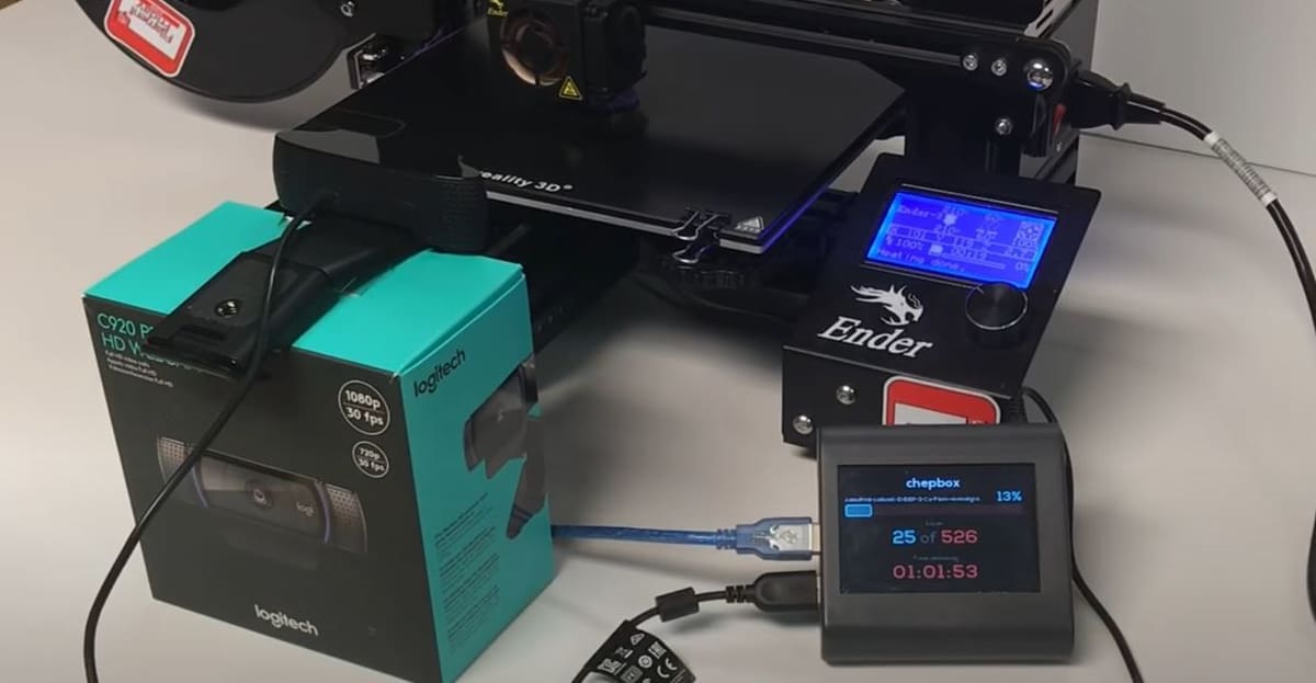 You can attach a webcam to your AstroBox or AstroBox Touch