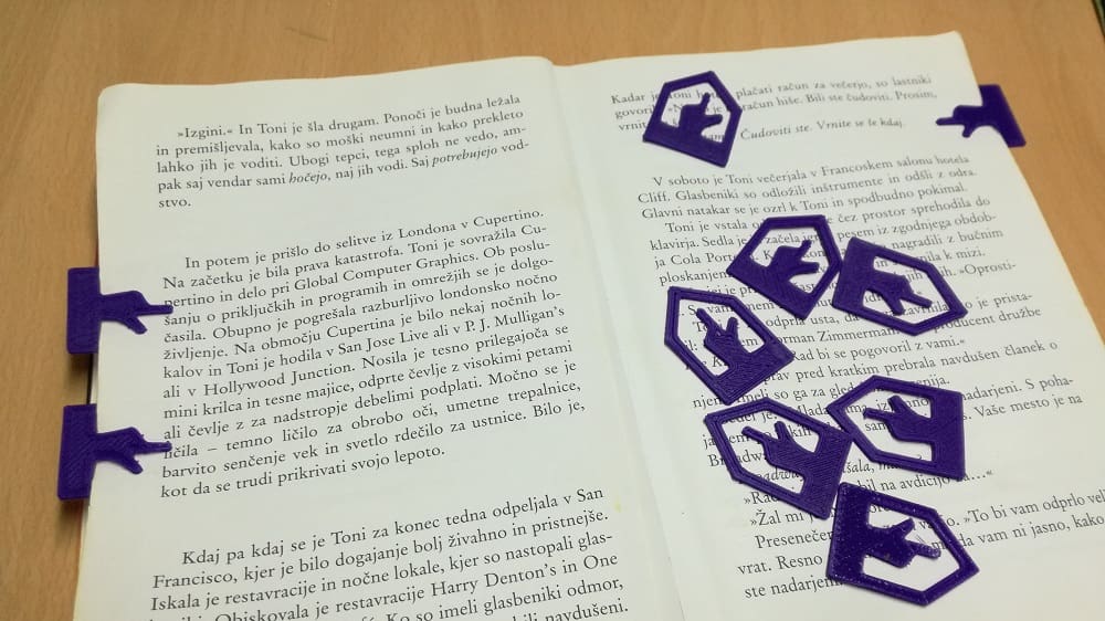 An upgraded version of a bookmark