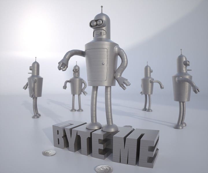 Print some Bender sass for your desk