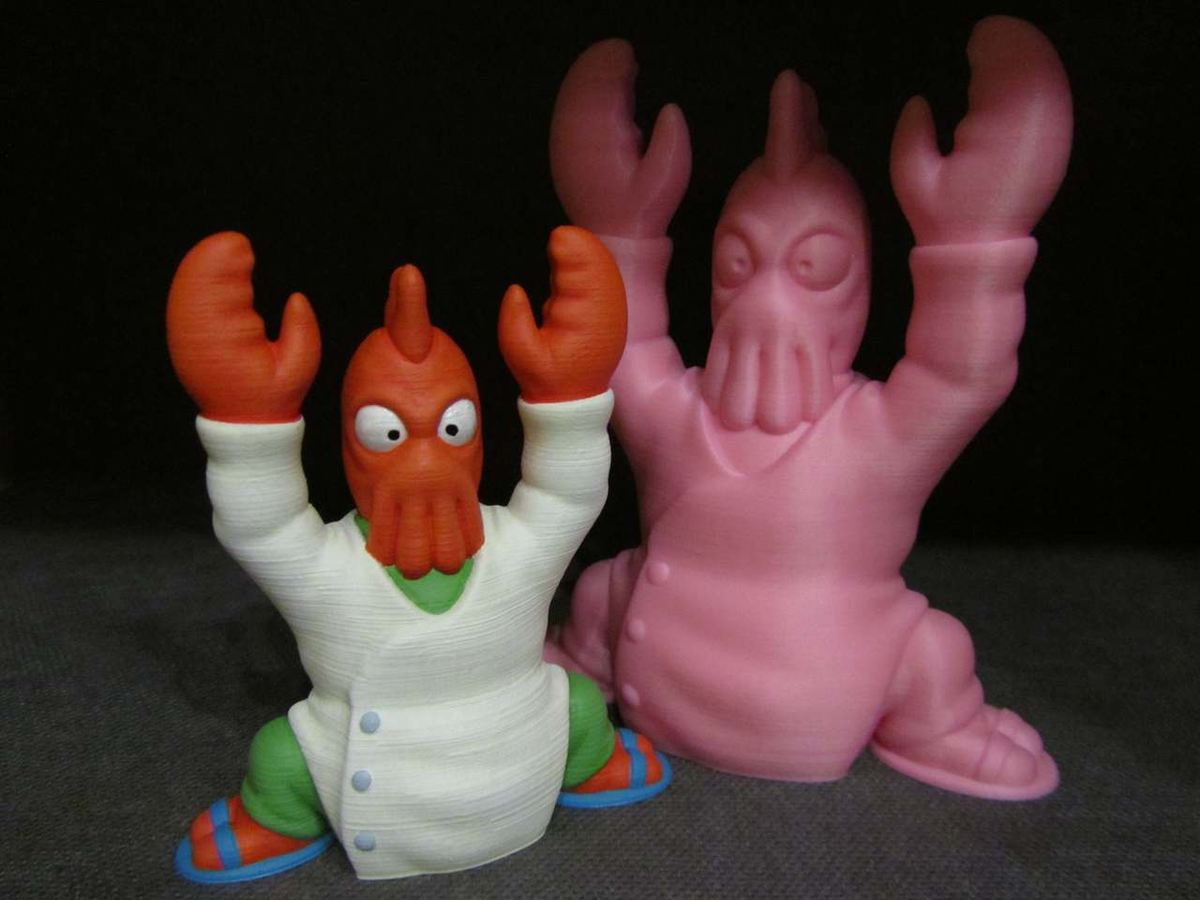 Zoidberg in that classic lobster pose