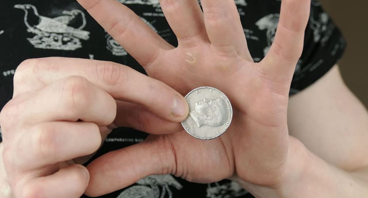 Magic can be perfromed using special techniques and props