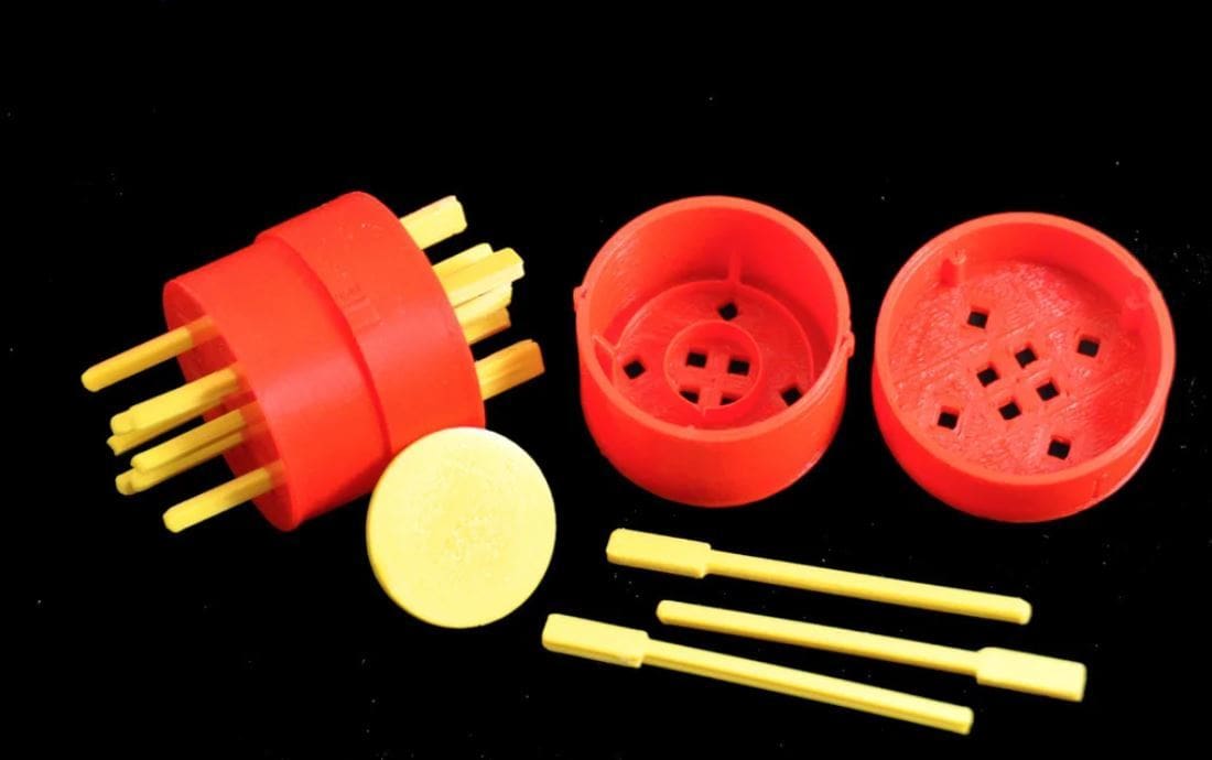 You may wan to print the pins for this trick with a raft