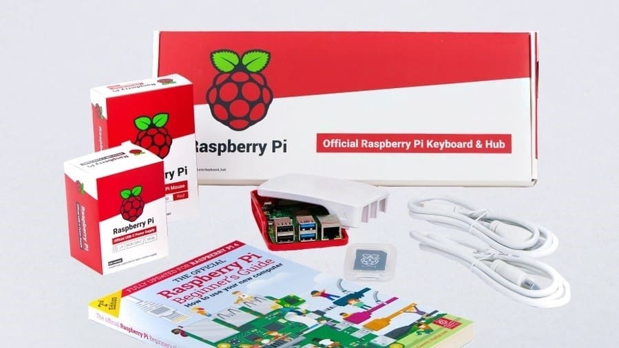 The Pi 4 desktop kit comes with everything you need for a Windows 10 Arm computer