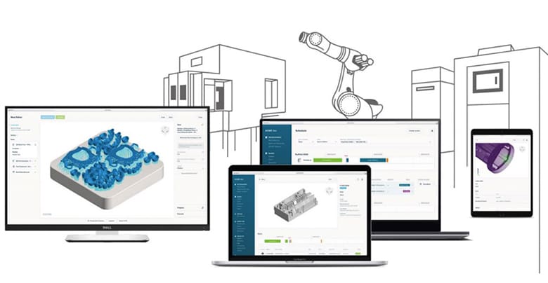 Image of 3D Printing Workflow & MES Software Buyer's Guide: Oqton Manufacturing OS