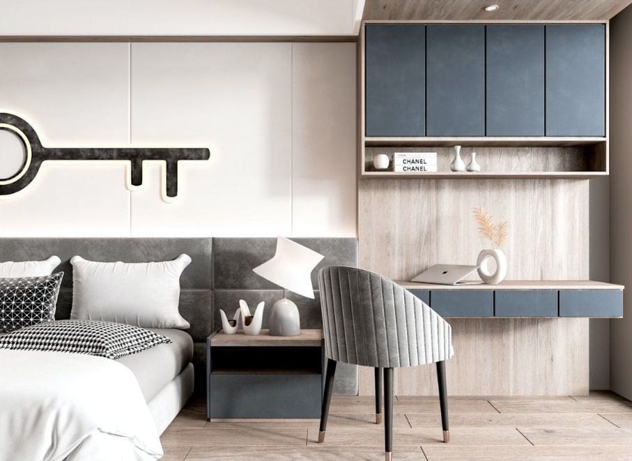 A preview of a modern interior scene