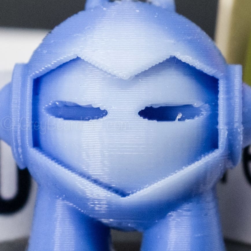 You'll need to heat up this filament to 31 °C to see the color change