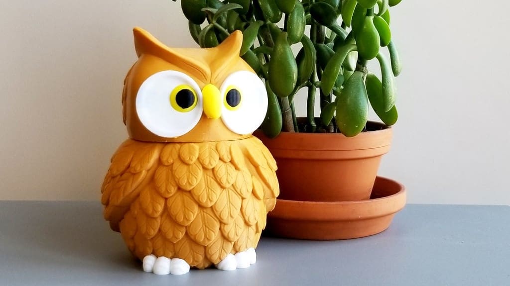 This model was designed for multicolor printers but you could also paint it
