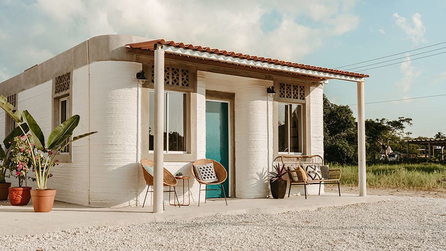 The New Story project is planning to build a community of 3D printed houses for people experiencing homelessness