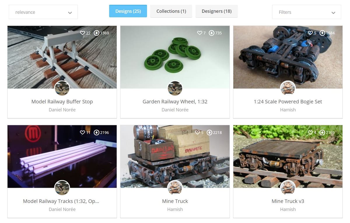 Image of Free STL Files for 3D Printing: YouMagine