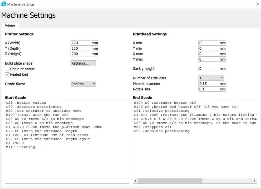 Image of: 2. Method 2: G-code