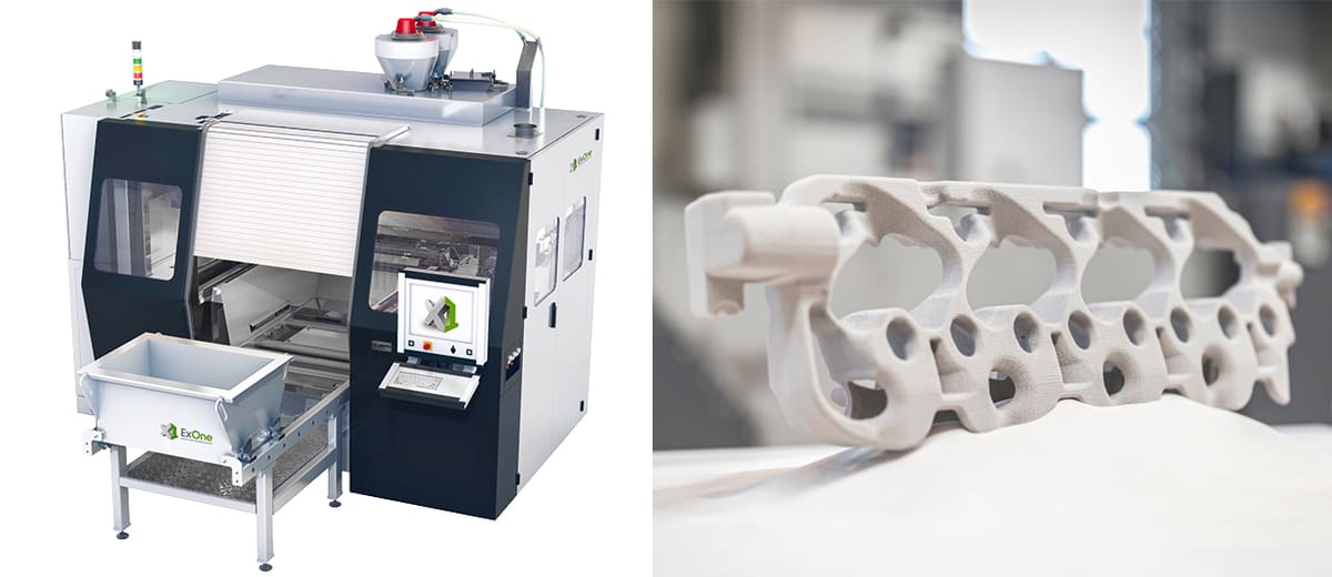 Image of 3D Printing Patterns, Cores & Molds for Casting Metal: ExOne, a Desktop Metal Company