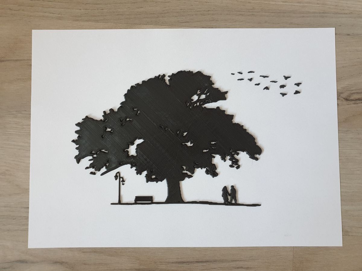 It's a walk in the park to print this one