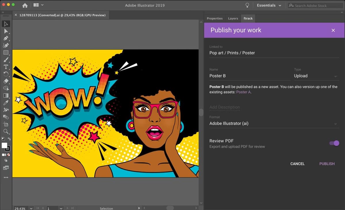 Adobe Illustrator can quickly open your DXF file