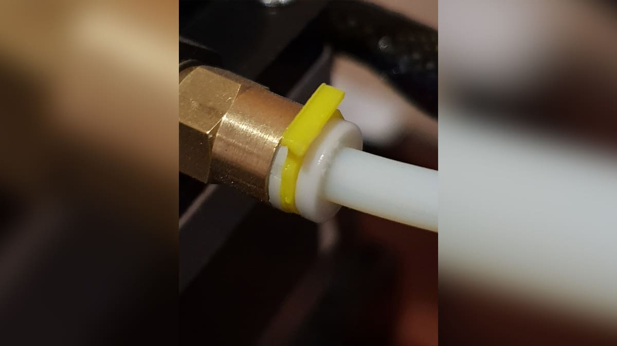 Bild von Die besten Creality Ender 3 (V2/Pro/Max/Neo) Upgrades : PTFE-Clip