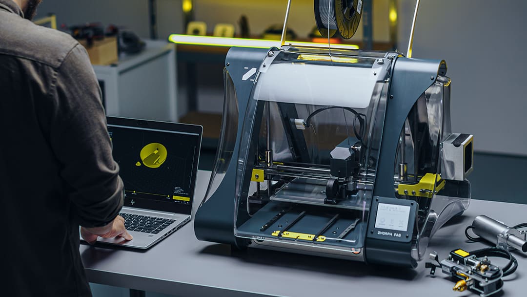 Image of The Best 3-In-1 3D Printer / Laser Engraver / CNC Cutter: Upgrade Pick: Zmorph Fab