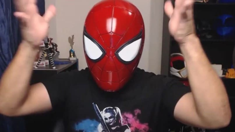 Look like you were outfitted by Mr. Stark himself with this mask