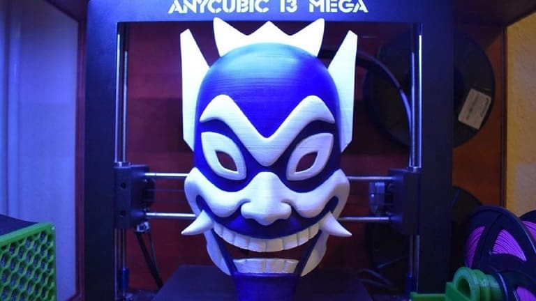 This mask is sure to turn many heads