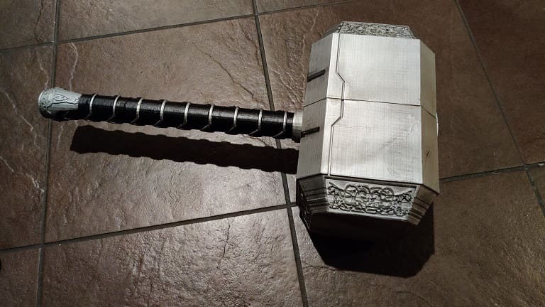 Whosoever holds this hammer, if they are worthy, shall possess the power of Thor