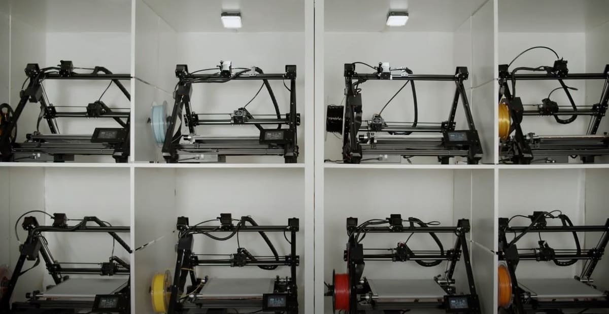The iFactory printer has room for improvement, especially with cable management