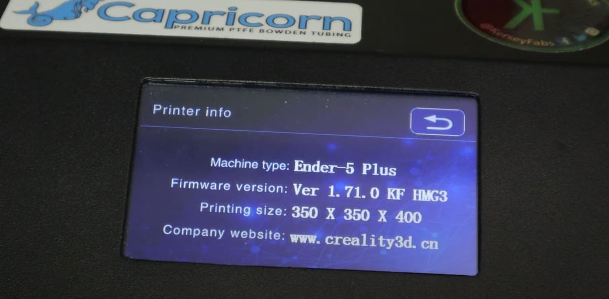 You can check which firmware you're using on the LCD