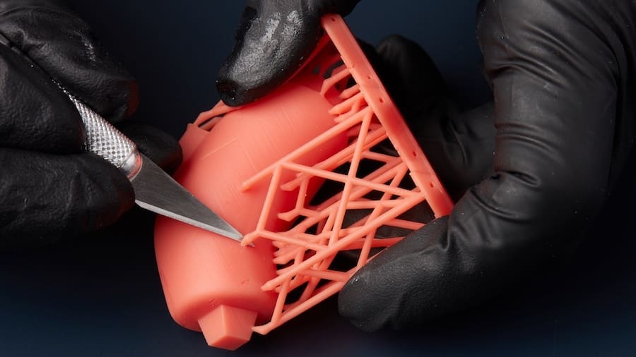 SLA provides magnificent print quality, though you'll likely need to do some post-processing