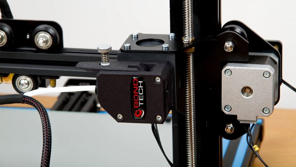 The BMG extruder functions in Bowden or direct drive systems