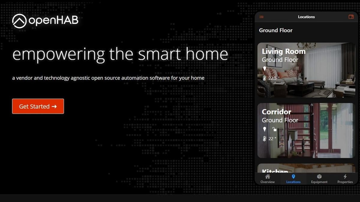 OpenHAB shares an interactive demo
