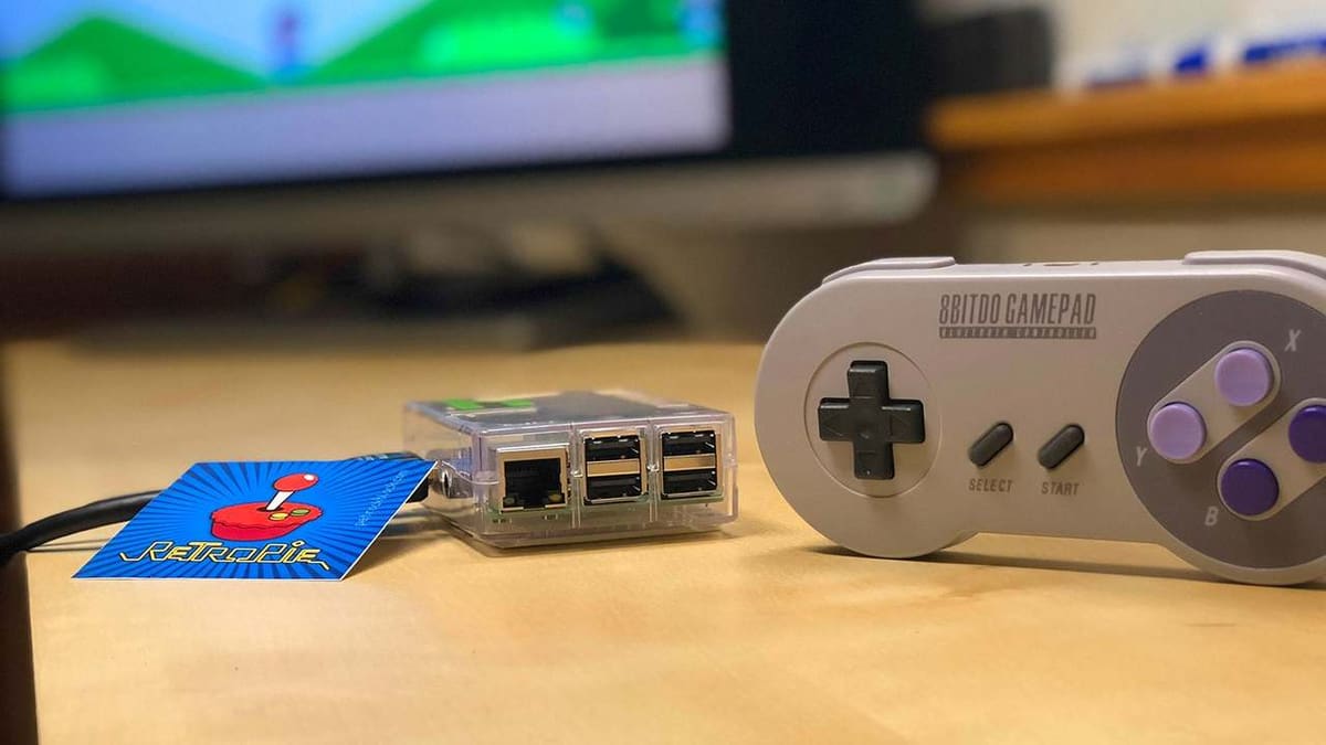 The RetroPie can be used as a discrete, quiet and power efficient retro gaming machine