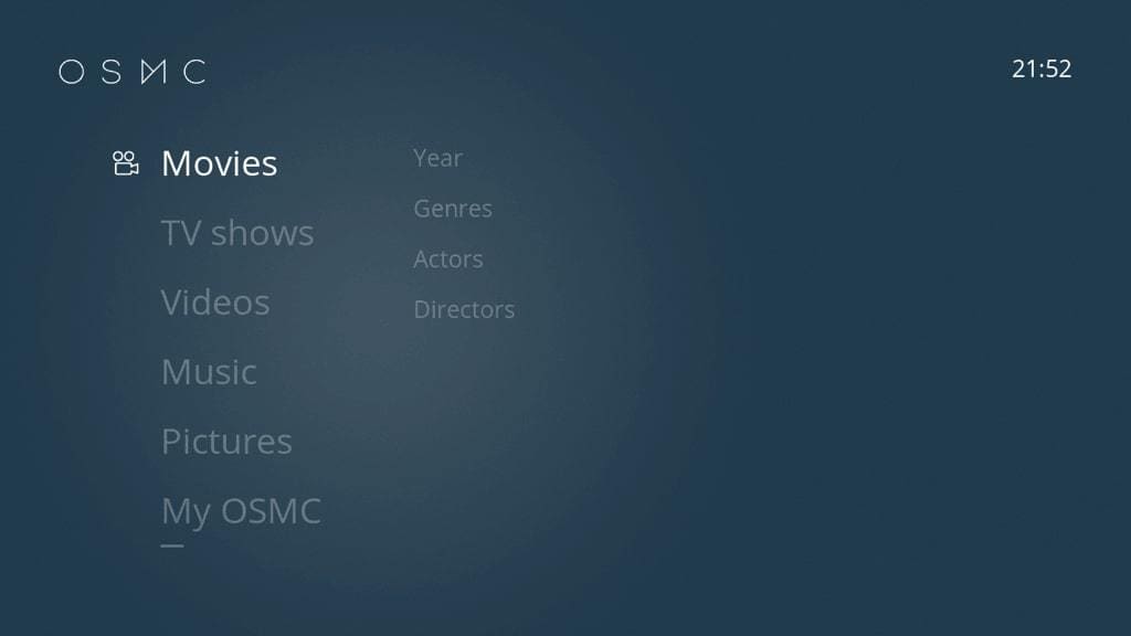 Open Source Media Center is a great choice for viewing content in your home theater