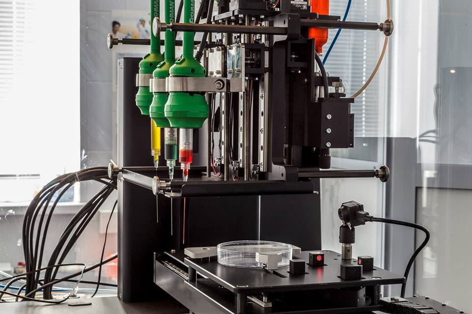 The Fabion 2, loaded and ready to print