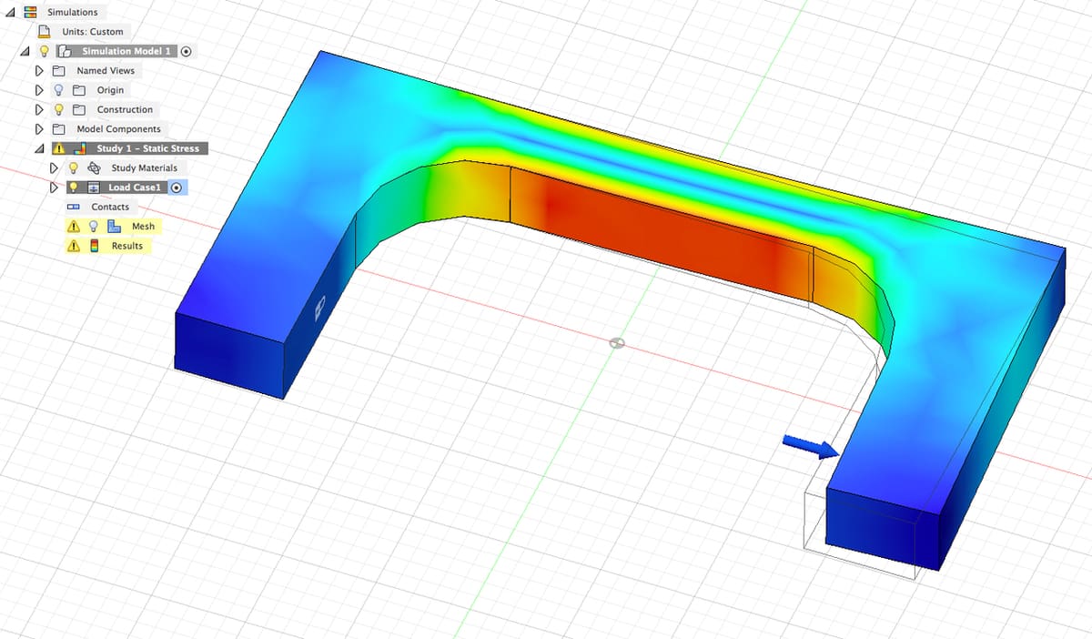 See the results of the stress analysis