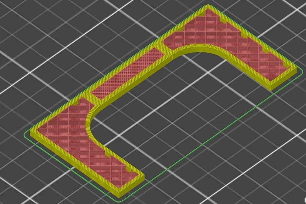 Now, there are thicker perimeters added