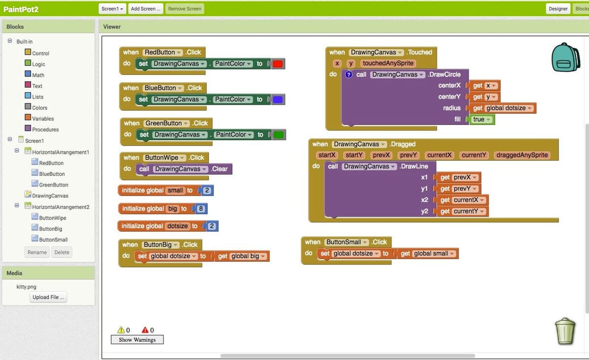 MIT App Inventor is a comprehensive and powerful alternative.