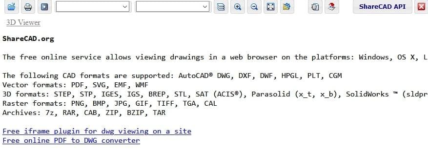 Sharecad will help you share your DXF files