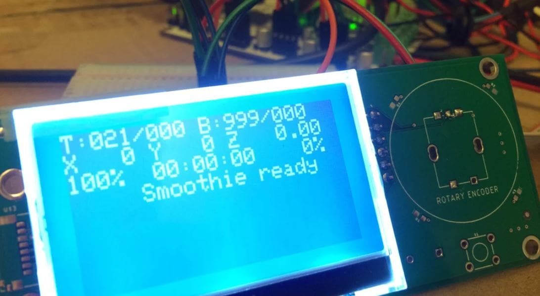 The G-code syntax on Smoothieware firmware is slightly different than Marlin's syntax
