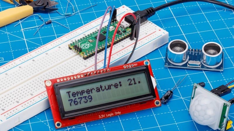 The Pico is suitable for microcontroller projects like a weather station