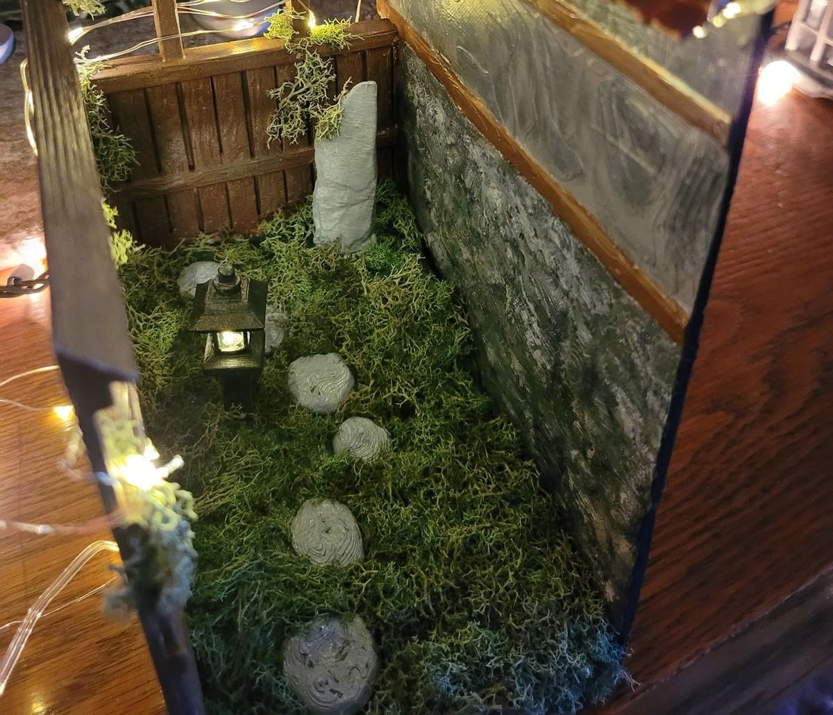 Bring the outside in with this calm little garden nook