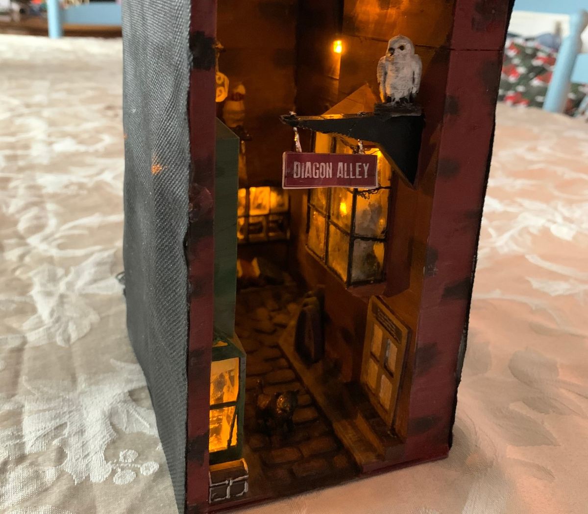 You can personalize your Diagon Alley with your favorite parts of the books!