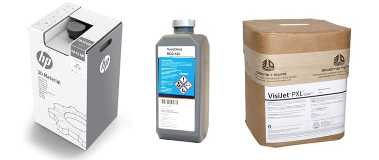 Image of Full-Color 3D Printing / Multicolor 3D Printing: Materials for Color Printing
