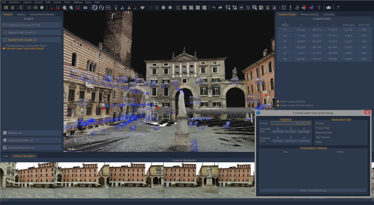 Image of Best Photogrammetry Software: 3DF Zephyr (8.0)