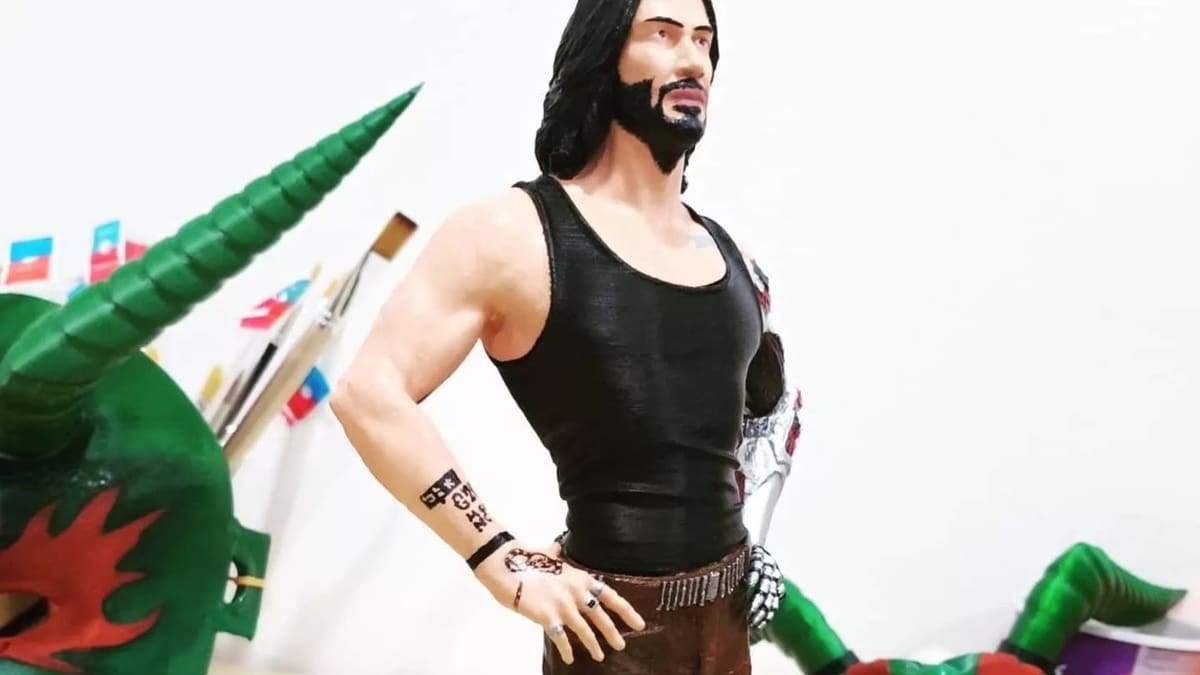 Johnny Silverhand staring off into the distance
