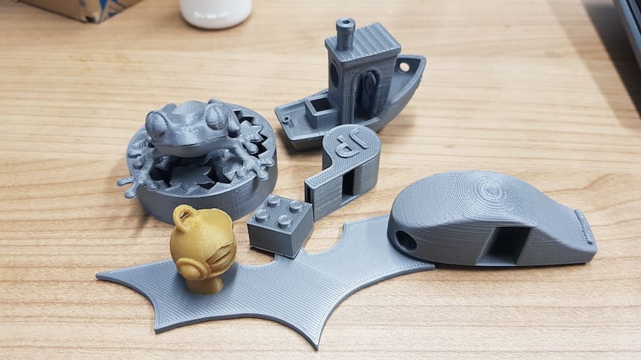ABS is ideal for 3D printing due to the low melting point and availability