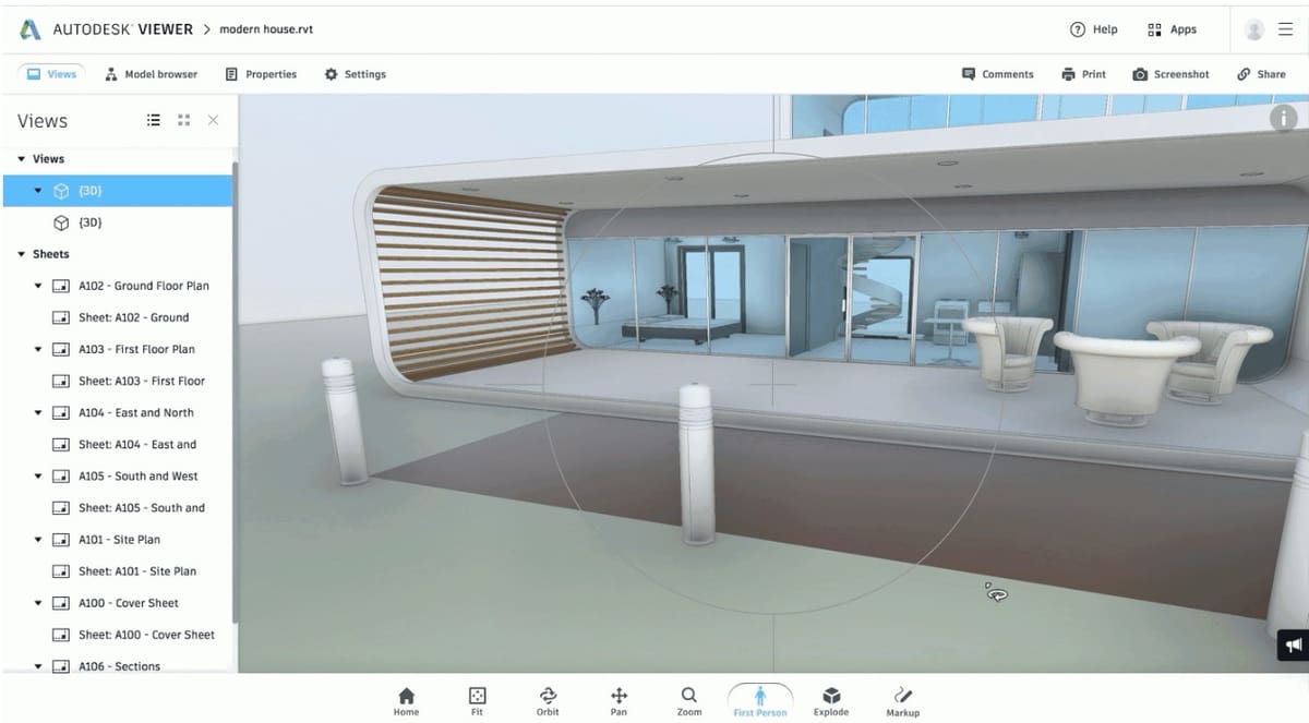 Image of: 8. Autodesk Viewer