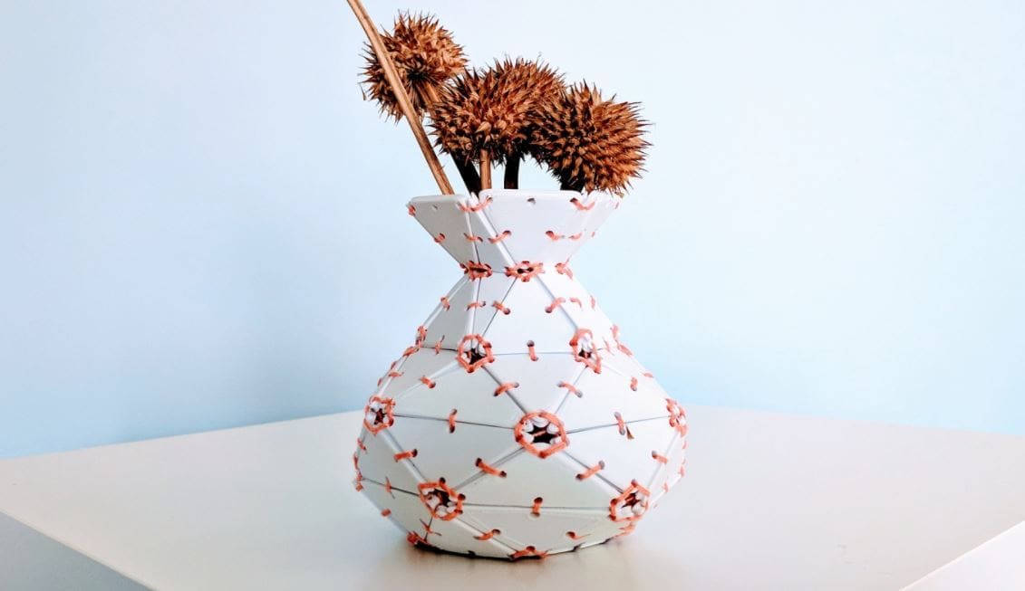Assembling this vase will take some patience