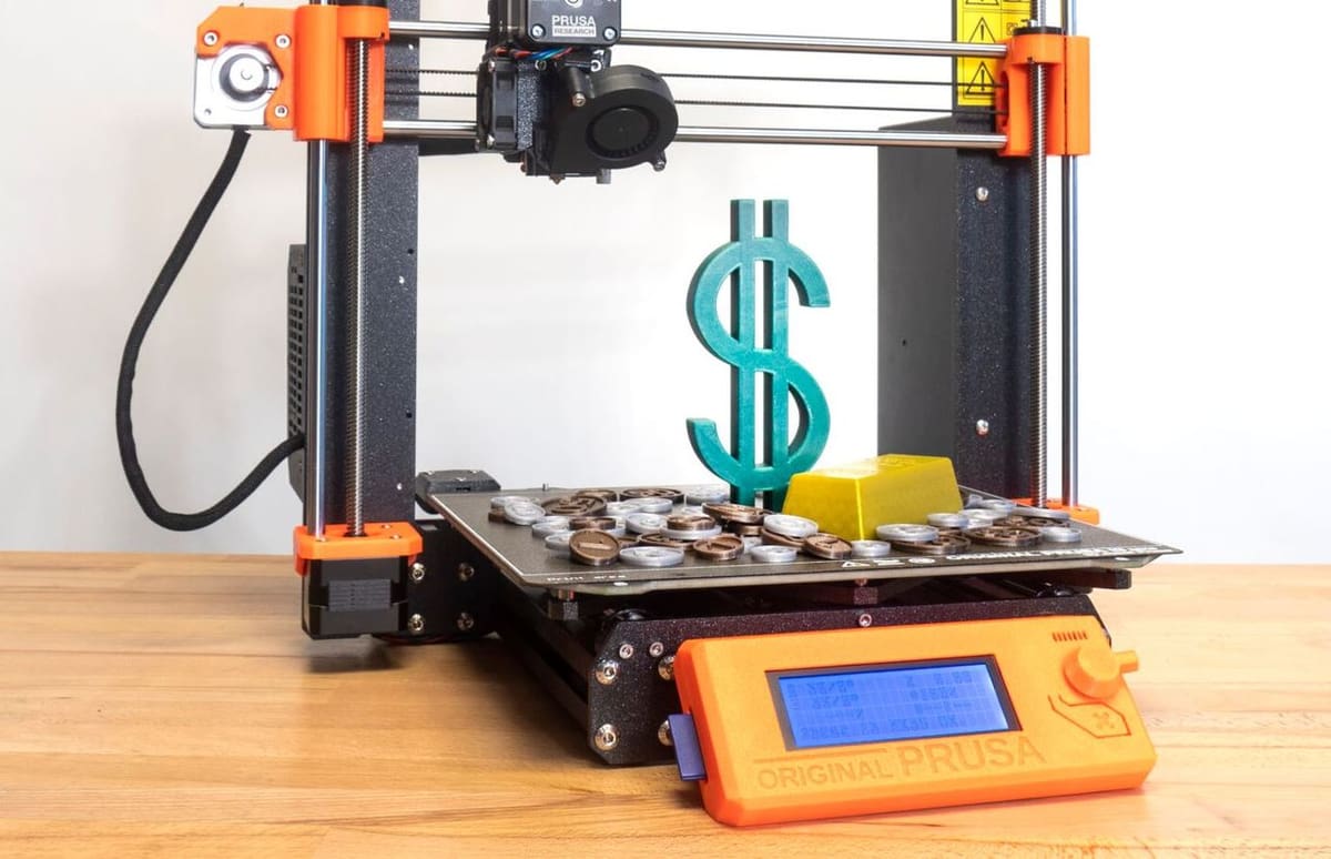 PLA and ABS are very similarly priced