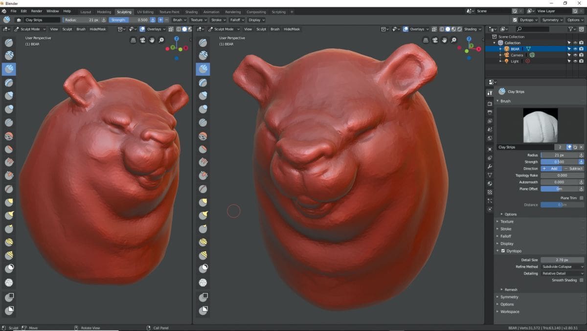 Starting with sculpting could make the transition to virtual modeling easier