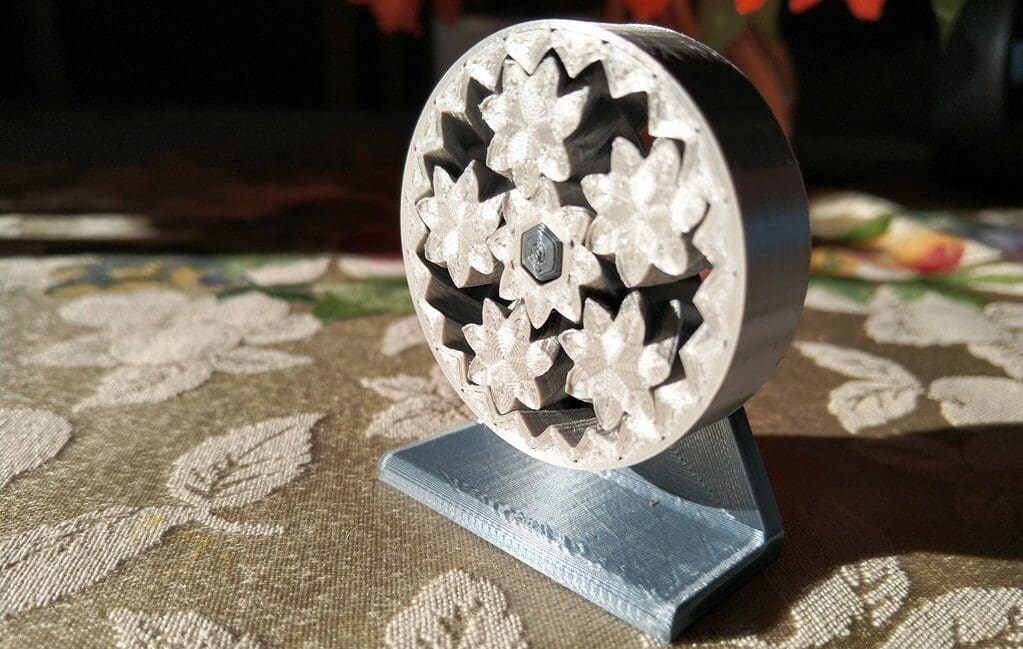 Keep your fidget toy within easy reach by displaying it in pride of place