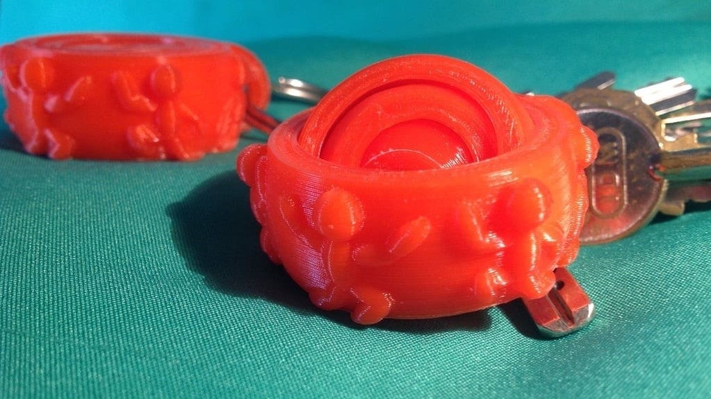 Shiny and spinny. Some of our favorite things!